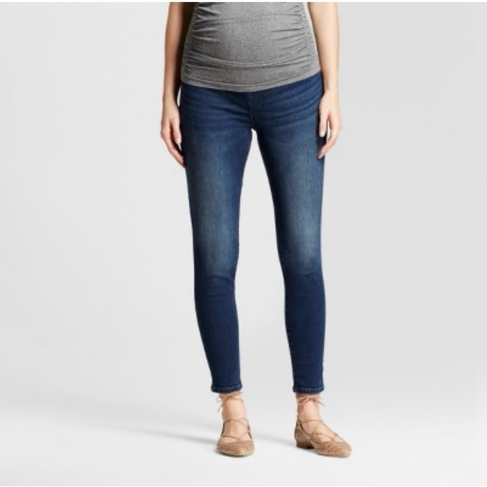 NEW! Isabel Maternity Crossover Panel Jeggings NWT